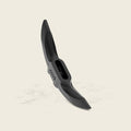 High-durability reversible chisel point for deep soil penetration and reduced downtime