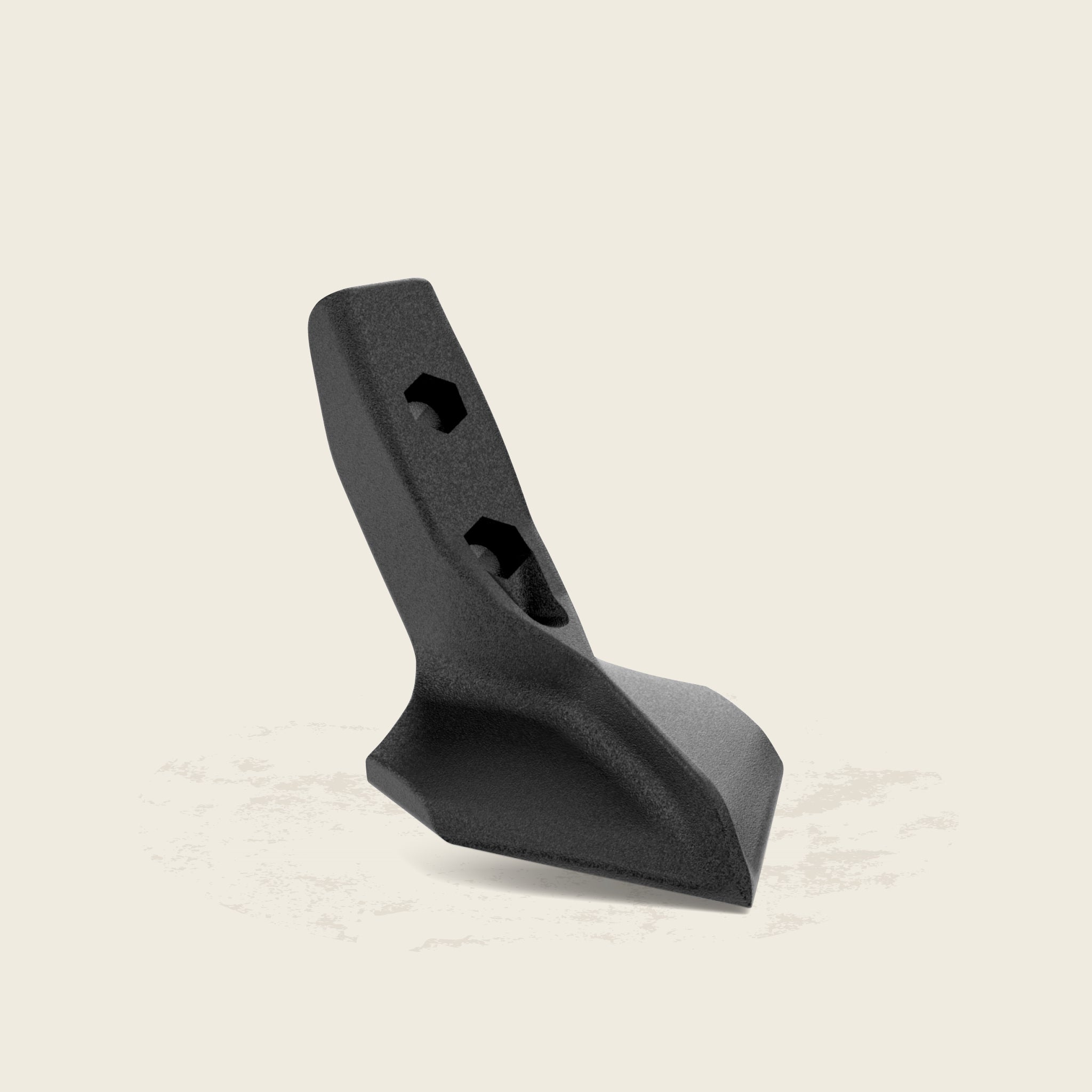 Vibro-flex tillage point for flexible cultivator shanks and extended wear life