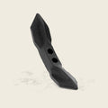 Dual-edge reversible point for tillage tools with extended lifespan and easy install